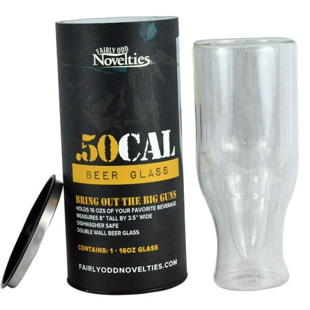 Fairly Odd Novelties .50 Caliber Bullet Beer Glass