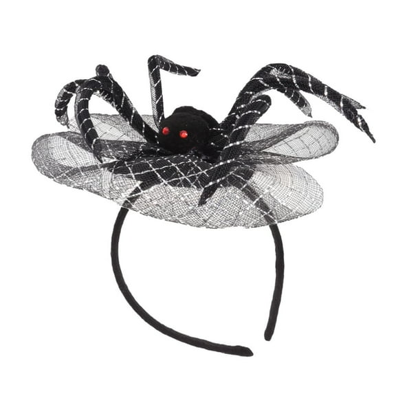 HHBEAUTY Spider Headband Big Spider Hair Bands Cute Hair Accessories for Women, Party Supplies Black, Festival Headdress