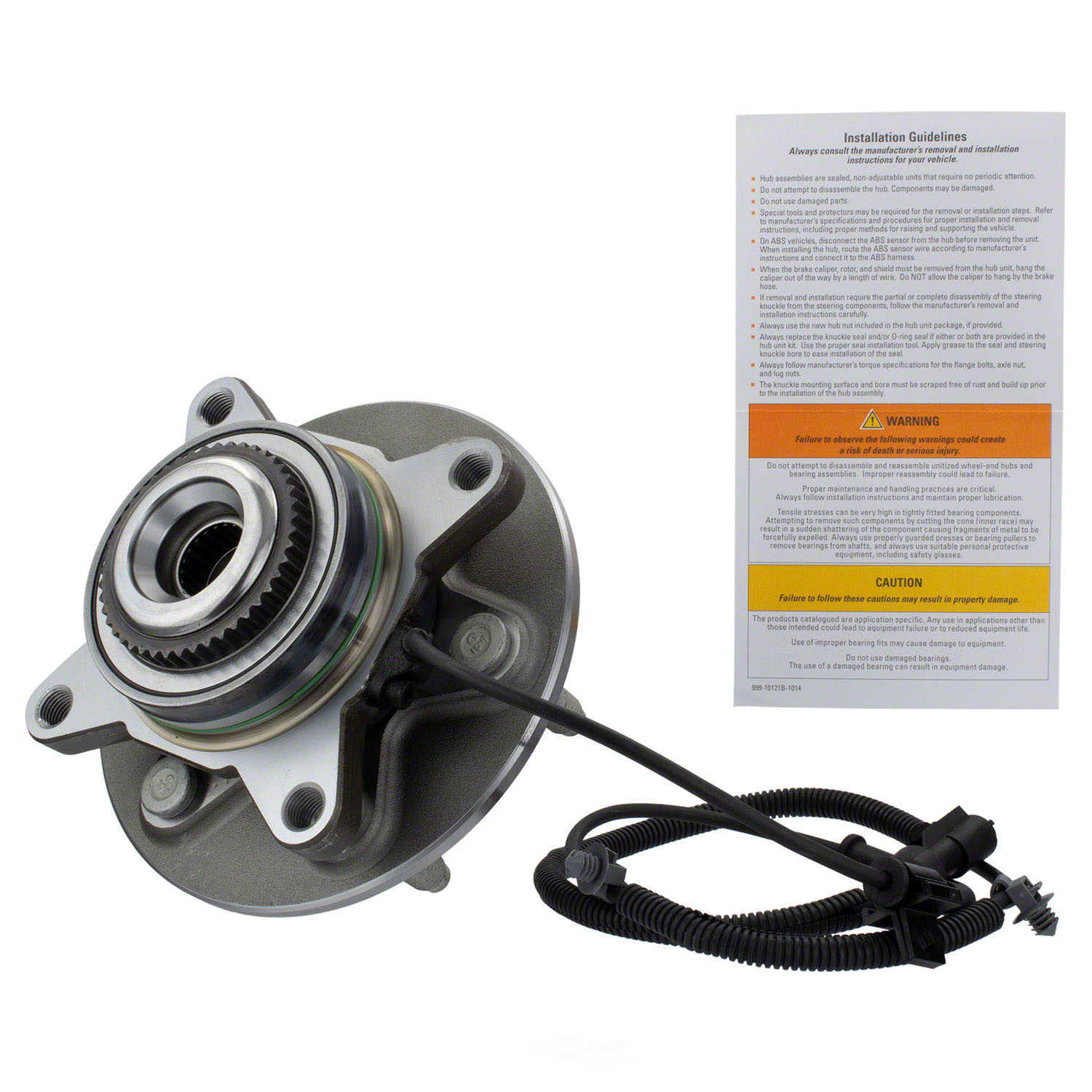 Motorcraft HUB-487 Wheel Bearing And Hub Assembly