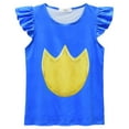 thumbnail image 4 of Girls Cartoon Dog T-shirt Tutu Skirt Costume Outfits Fancy Dress Little Girls 4-9, 4 of 7