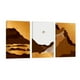 thumbnail image 1 of Cuadro Decorativo Tríptico Vertical Paisajes de Cobre Canvas Revolution  Set De 3 Cuadros 30x45 cm, 1 of 5