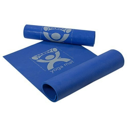 Cando Premium Yoga Mat Blue Walmart Com