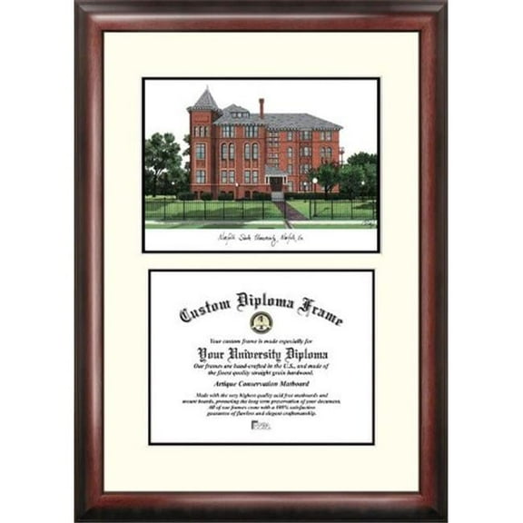 Campusimages VA992LV Norfolk State Legacy Scholar Diploma Frame