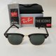 thumbnail image 1 of RB-Hip Hop-sunglasses Unisex Sunglasses 3016 Clubmaster Black, 1 of 5