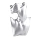 thumbnail image 2 of Expositor de pendientes y collares Harz/incluido Expositor de cerdas - Soporte para joyas EstiloA-L Plata, 2 of 9