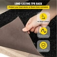 thumbnail image 4 of Boat Carpet, 6 ft x 13.1 ft Marine Carpet for Boats, Waterproof Black Indoor Outdoor Carpet with Marine Backing Anti-Slide Marine Grade Boat Carpet Cuttable Easy to Clean Patio Rugs Deck Rug, 4 of 6