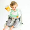 thumbnail image 2 of SARO Swet & Fun Mint Silicone Feeding Bib: Mess-Free Mealtimes for Infants, 2 of 5