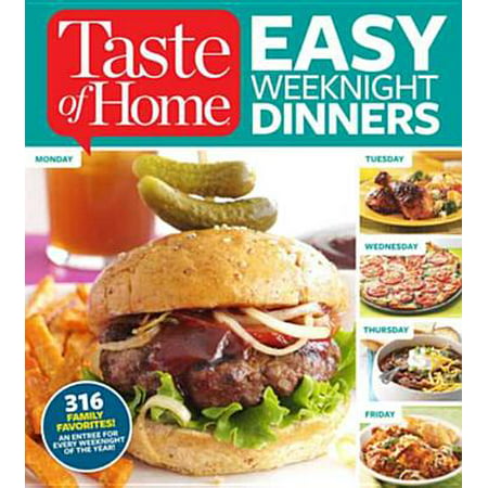 Taste of Home Easy Weeknight Dinners - eBook