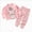 B67-Light Pink, variant on Kids & Toddler Girls Boys Pajamas Pjs Set Cotton Sleepwear,checked 6-12 Months 12-24 Months 2t 3t 4t 5t 6t 7t 8t 9t Children(Pink,3-4 Years)