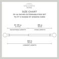 thumbnail image 5 of Exclusive Home Matte Round Single Curtain Rods Set, 35"- 66", 5 of 8