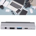 thumbnail image 4 of Expansion Dock, Powerful Function Type C To High Definition Multimedia Interface Type C Docking Station Slim Minimal Design  for IOS Tablet Pro18 To 20, 4 of 7