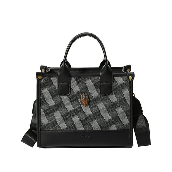 Kurt Geiger Large Capacity Tote Bag Denim Handbag Designer Luxury Bag Women‘s Bags European and American Fashion Style