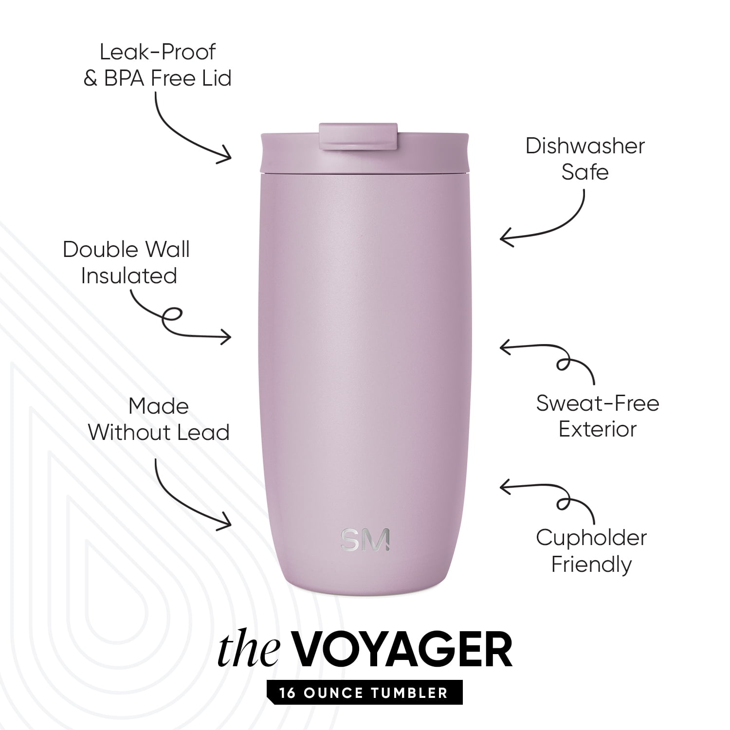 Simple Modern Voyager Coffee Tumbler - Thumbnail 2