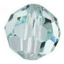 Swarovski Round Crystal Beads Item #5000 Lt. Azore Color 6mm Size - 36 Pieces