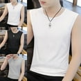thumbnail image 6 of Men Ice Silk Tank Tops Underwear Male Bodyshaper Fitness Mesh Breathable top, 6 of 6