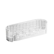 SLYNSHome Stackable Egg Holder for Refrigerator Door - Clear Plastic Egg Storage Container, Organizer Tray for Kitchen Cabinet, Pantry (Holds 12 Eggs)