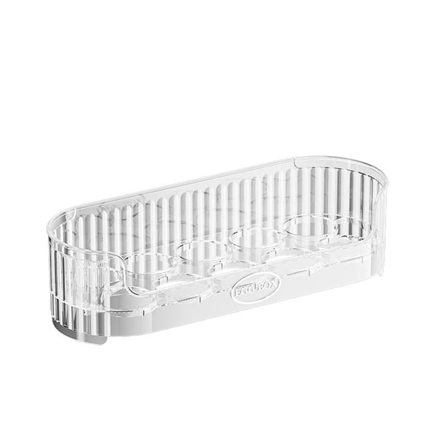 Bwiyojiz Storage & Organization Refrigerator Egg Rack Container Stackable Dispenser Tray for Pantry Door Kitchen Cabinet, Clear, Gifts for Yourelf