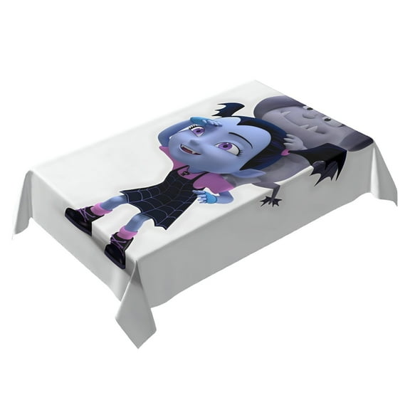 Vampirina Themed Square Tablecloth 54 * 72 Inches Durable Stylish