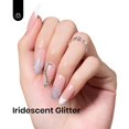 thumbnail image 3 of Beetles Glitter Gel Nail Polish, 15ml Silver Chrome Gel Diamond Shine Nail | Soak Off U V LED Nail Lamp Long Lasting Highly Nail Art Gifts for Women, 3 of 8