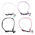 thumbnail image 2 of Cute Kitten Collar Floral Design Adjustable for Pet Cats Comfortable 4Pcs, 2 of 3