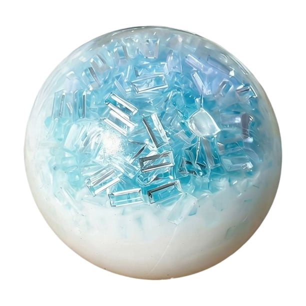 Moonsky Paleta de hielo triturado sensorial, muy blandita y flexible, ideal para apretar sin parar, perfecta para manos nerviosas