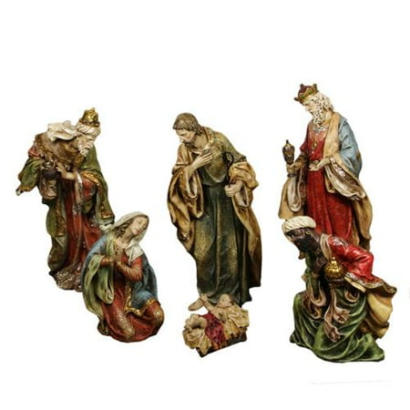 6-Piece Commercial Size Holy Family and Three Kings Christmas Nativity Display Decoration Set
