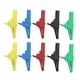 thumbnail image 2 of 10 Piezas J60039 Clip Aislado Clip de Prueba de Potencia Clips de Alambre Tipo de Seguridad Abrazadera de Prueba con Conector de 4 Mm Y Sujeción Fuerte para Instrumentos ANGGREK Otros, 2 of 8