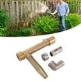 thumbnail image 1 of Brass Quick Coupler Valve, G1 Caliber Rustproof Garden Irrigation Brass Valve  for Sprinkler, 1 of 8