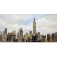 thumbnail image 2 of Vassileva, Silvia 14x9 White Modern Wood Framed Museum Art Print Titled - Manhattan Clouds, 2 of 4