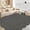 Black, variant on Printed Rugs with Braided Pattern on it, Scalloped Washable 10x13 Area Rug for Living Room Non Slip Soft Bedroom Rugs Large Low Pile Stain Resistant Carpet for Nursery Dining Room Classroom