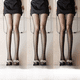 thumbnail image 1 of Medias de seda negras para mujer primavera y verano ultrafinas anti-gancho seda negra fina color carne pantimedias desnudas 0d alta transparente seda negra, 1 of 4