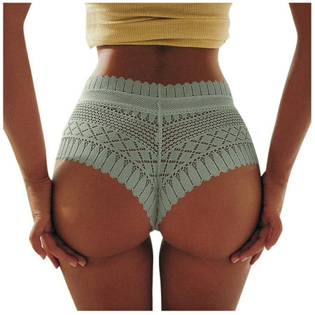 Xiaoxatg Womens Lingerie Sexy Lace Panties Women Panties High Waist Plus Size Female Sexy Underwear Lift Lingerie Seamless Briefs Underpants Breech plus Size Strapless Bra for Women 44g