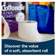 Cottonelle Ultra Comfort Toilet Paper, 36 Mega Plus Rolls, 2-Ply, 269 Sheets per Roll