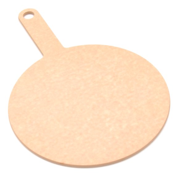 Epicurean 429-151001 15" Pizza Board w/ 10" Round Blade - Paper Composite, Natural