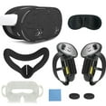 thumbnail image 1 of Trousse d'Accessoires de Casque VR 7-en-1 pour Meta Quest 3 - Poignées de Manette, Sangle de Main, Couvre-Visage en Silicone et Ensemble de Protection d'Objectif, 1 of 5
