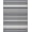 Black And White, Pattern 18, variant on ODIKA Striped Modern Farmhouse With Reversible Boho Banded Accents Stain Resistant Low Profile for Dorm Room, Small Living Apartment