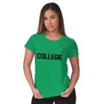 thumbnail image 4 of Animal House Faber College Frat Party Womens Slim Fit Graphic Tee Brisco Brands L, 4 of 5