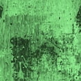 thumbnail image 1 of Ahgly Company Indoor Square Oriental Emerald Green Industrial Area Rugs, 7' Square, 1 of 4