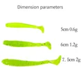 thumbnail image 6 of 10PCS/Lot Soft Lures Silicone Worms Baits 5cm 6cm 7.5cm Jigging Wobblers Fishing Lures Artificial Swimbaits For Bass Carp Tackle, 6 of 8