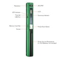 thumbnail image 2 of Tomshine Scanner Portable Handheld Wand Wireless Scanner A4 Size 900DPI JPG/PDF Formate LCD Display with Protecting Bag and 8GB TF Card for Business Document Reciepts Books Images, 2 of 7