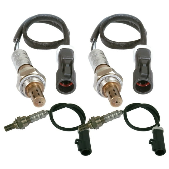 Maxfavor 4Pcs O2 Oxygen Sensor for Ford Fusion V6 2006 2007, Mercury Milan 3.0L Upstream Downstream