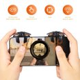 thumbnail image 3 of 1 Set Mobile Game Triggers with Gloves Mobile Game Controllers Sensitive Controllers with Charging Cable, 3 of 7
