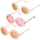 thumbnail image 1 of Gafas de sol de moda para playa, redondas y con forma de flor, para niñas pequeñas, 1 of 7