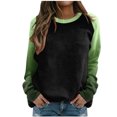 thumbnail image 1 of Birdeem Blouse Mode Femme Imprimée Manches Longues Col Rond Chandail Décontracté Manches Raglan, 1 of 5