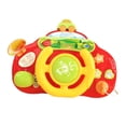 thumbnail image 1 of Ounissouiy Volante de simulación Asiento de coche Juguete Juguetes vocales para juegos Verde Juguetes Educativos Rosa, 1 of 1