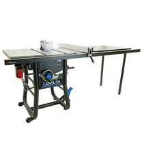 52 in. Rip Capacity Contractor Table Saw with Cast Extension and 1 HP Dust Collector