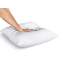 thumbnail image 3 of Bedding Cushion Inner Cushion (pack of 2) 45 x 45 cm (18" x 18") Cushion Fill Hollow Fiber Square Pillow, 3 of 5