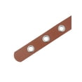 thumbnail image 3 of INSPIRE CHIC Women's Fashion Silver Buckle Vintage Hollow Circle Eyelet Belt for Dress Jeans 43.3x1.1" Brown, 3 of 6