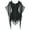 Black, variant on Women's Gothic Renaissance Tops Off Shoulder Medieval Steampunk Victorian Corset Flowy Tops Green XXL