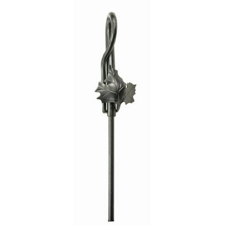 Minuteman International 4 Piece Maple Leaf Wrought Iron Fireplace